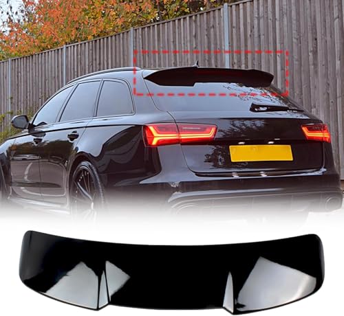 WeiYH Auto Heckstoßstange Diffusor für Audi A6 Avant C7 Allroad Estate 2012-2018, Heckdiffusor Stoßstange Splitter Unterlippe Kratzfeste Protector Body Kit von WeiYH