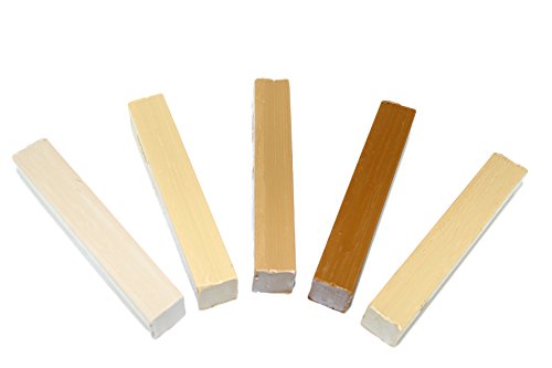 SN-TEC Weichwachs Sortiment für Birke, Buche und Erle (Set mit 5 Stangen) von SN-TEC
