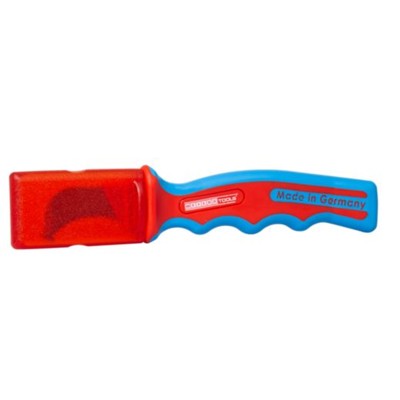 Kabelmesser H.D. No. 1000 | mit 2K-Griff inkl. Schutzkappe für Arbeiten unter Spannung bis 1.000 Volt | 1 Stück von Weicon
