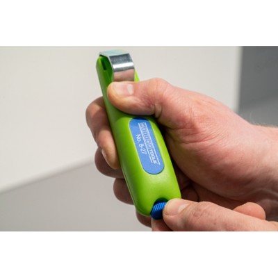 Kabelmesser No. 8-27 Green Line | Arbeitsbereich 8 - 28 mm Ø | 1 Stück von Weicon