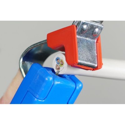 Kabelmesser No. C 4-28 | mit Hakenklinge und Schutzkappe, Arbeitsbereich 4 - 28 mm Ø | 1 Stück von Weicon