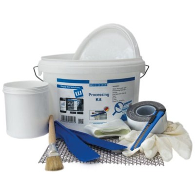 Processing Kit | Universal-Set für die Verarbeitung von Plastik-Stahl | 1 Stück von Weicon