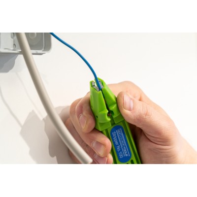 Stripper No. 100 Green Line | Multifunktions-Entmanteler, Arbeitsbereich 0,5 - 16 mm² / 4 - 13 mm Ø | 1 Stück von Weicon