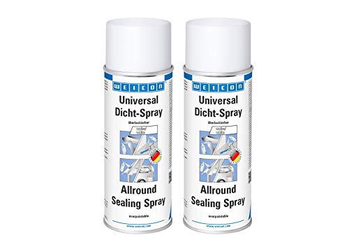 WEICON 2-11553400 weiß Universal Dicht-Spray 2er-Set – 400 ml haftstarker Sprühkunststoff WEICON 2-11553400 weiß Universal Dicht-Spray 2er-Set – 400 ml haftstarker Sprühkunststoff von WEICON