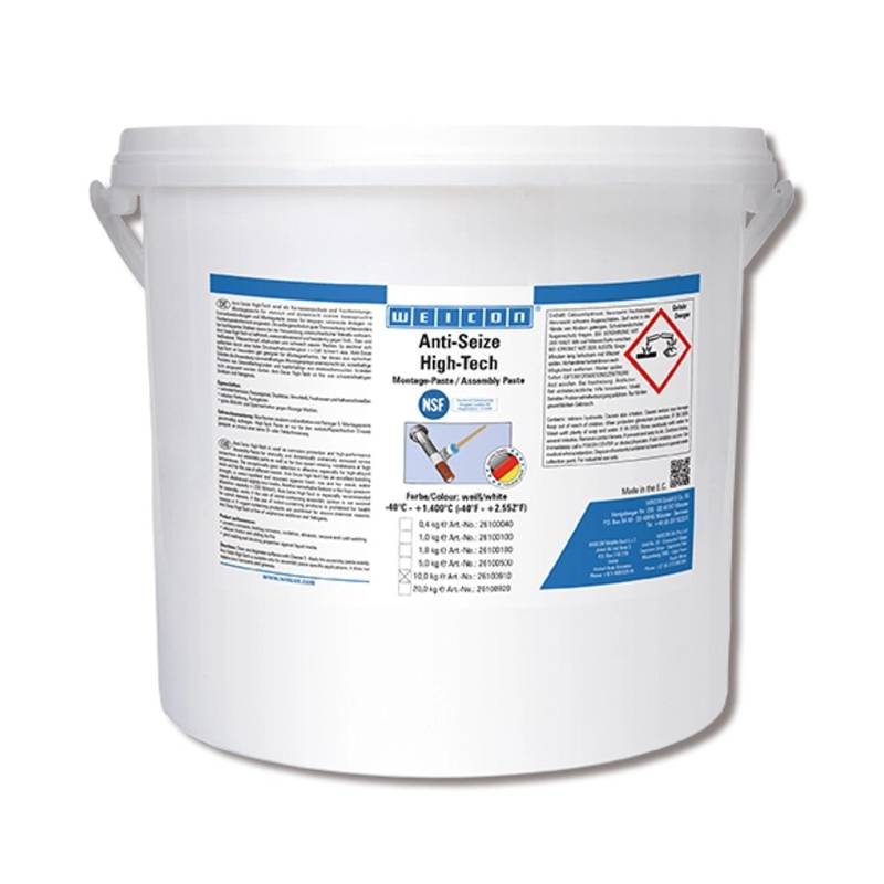 WEICON Anti-Seize ASW 10000 10 kg, High-Tech Montagepaste von Weicon