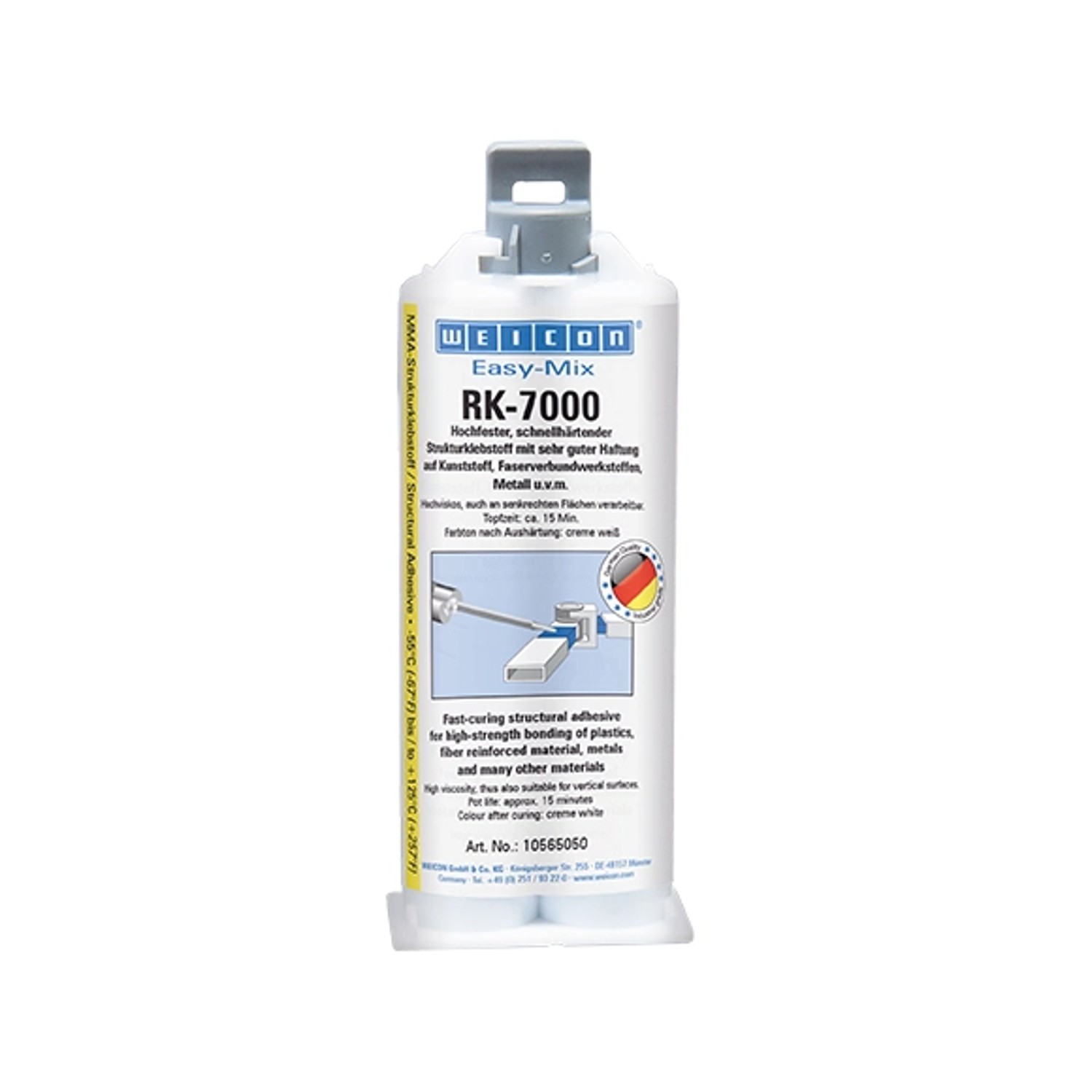 WEICON Easy-Mix RK-7000 50 ml Acrylat-Strukturklebstoff WEICON Easy-Mix RK-7000 50 ml Acrylat-Strukturklebstoff von Weicon