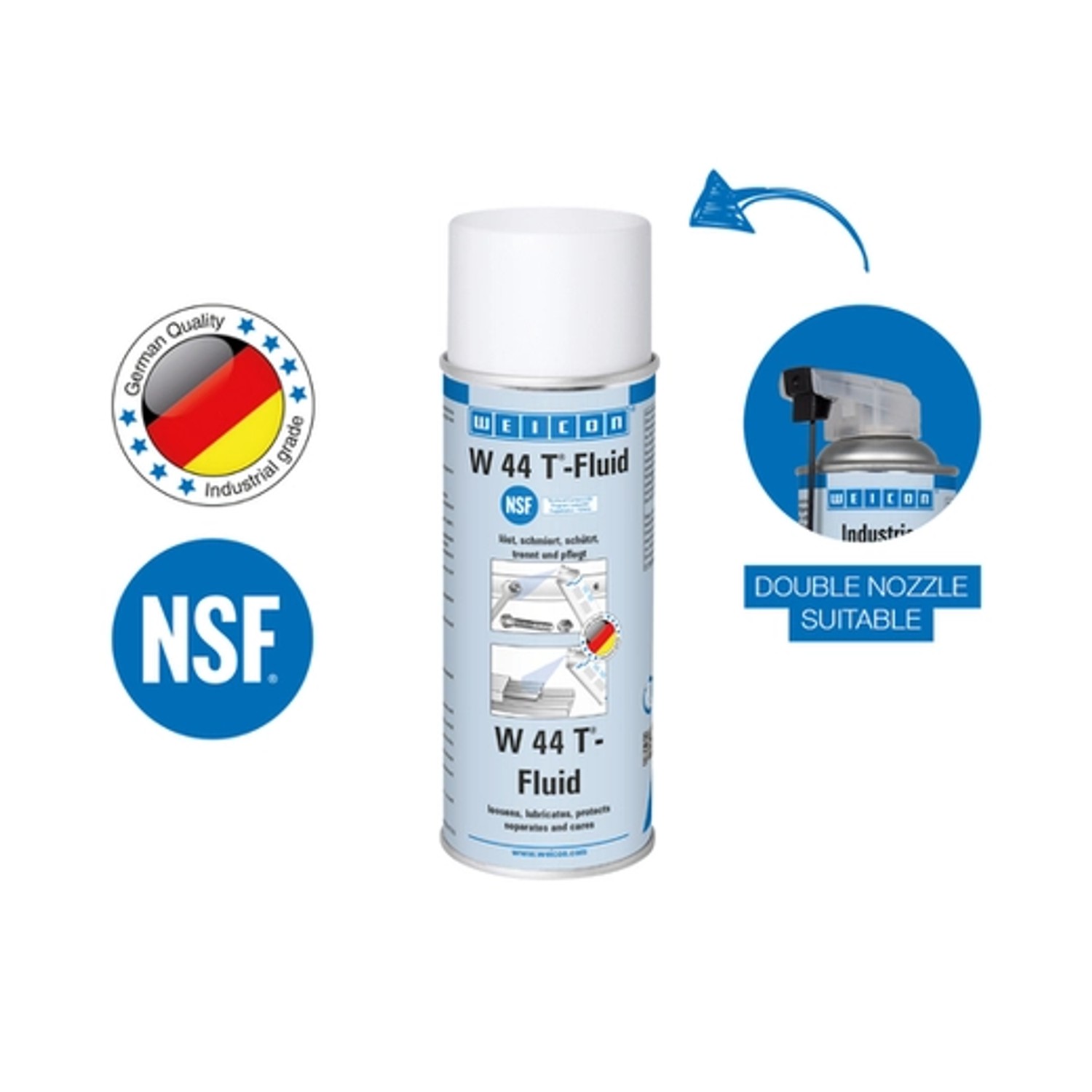WEICON W44T-Fluid Spray 400 ml WEICON W44T-Fluid Spray 400 ml von Weicon