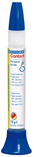 WEICON Contact VA 300 Cyanacrylat-Klebstoff 12 g farblos | Sekundenkleber für Kunststoff von WEICON