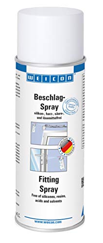 WEICON Beschlagspray 200 ml Schmieröl für Beschläge, Scharniere an Türen Fenster Garage Auto Schlösser uvm. 11560200 von WEICON