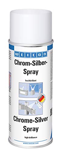 WEICON Chrom-Silber-Spray / hochbrillante Oberflächenbeschichtung / 400 ml von WEICON