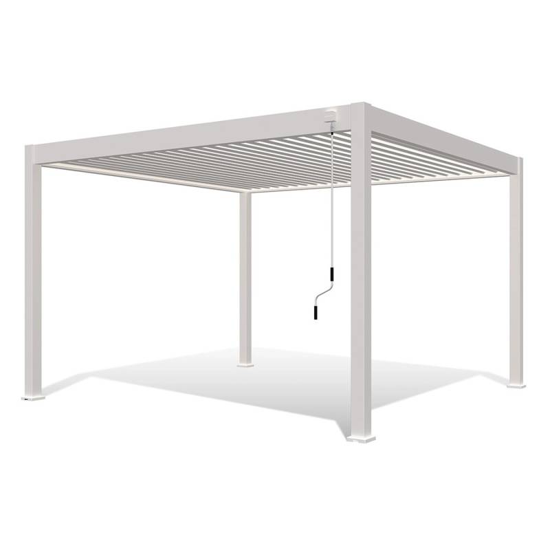 Weide Deluxe Aluminium Pavillon 3,6 x 4 M Weiß Pergola Freistehend Weide Deluxe Aluminium Pavillon 3,6 x 4 M Weiß Pergola Freistehend von Weide