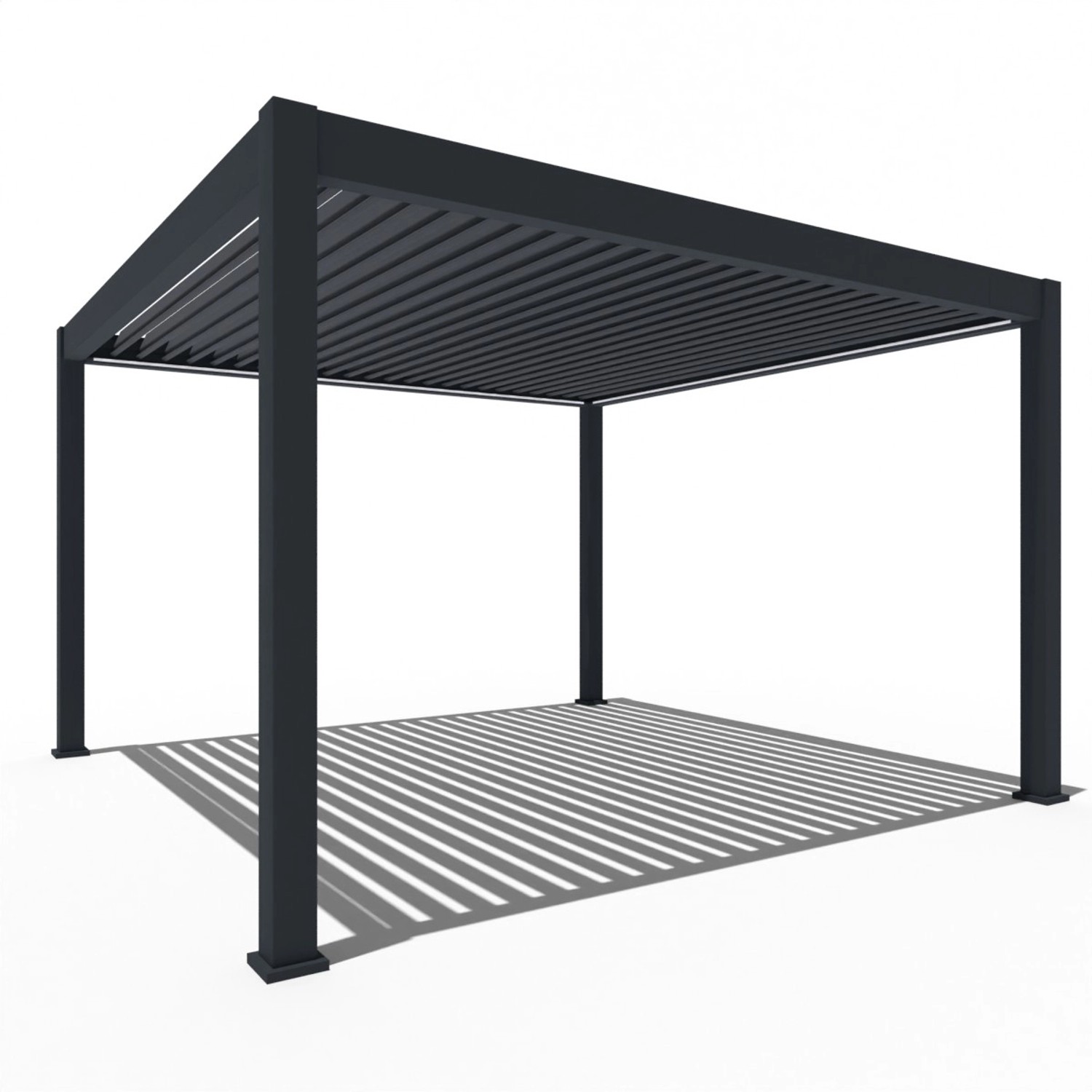 Weide Elektrische Deluxe Plus Aluminium Pergola 4 x 4 M mit LED Weide Elektrische Deluxe Plus Aluminium Pergola 4 x 4 M mit LED von Weide