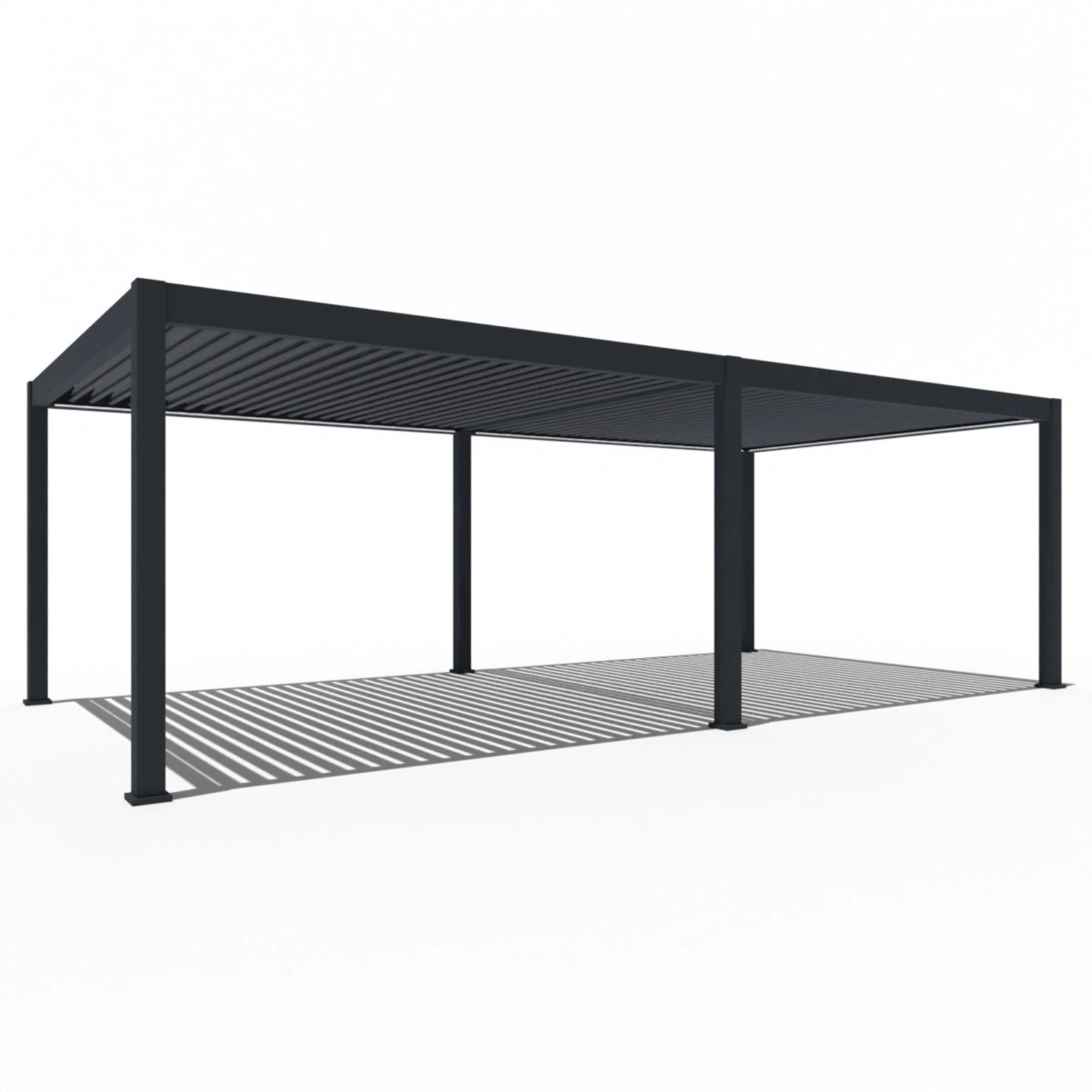 Weide Elektrische Deluxe Plus Aluminium Pergola 4 x 8 M mit LED Weide Elektrische Deluxe Plus Aluminium Pergola 4 x 8 M mit LED von Weide