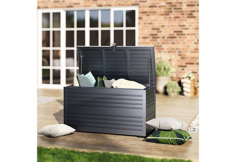 Weide Gartenbox Weide Gartenbox 100% Aluminium 590 L 130 x 74 x 62 cm von Weide