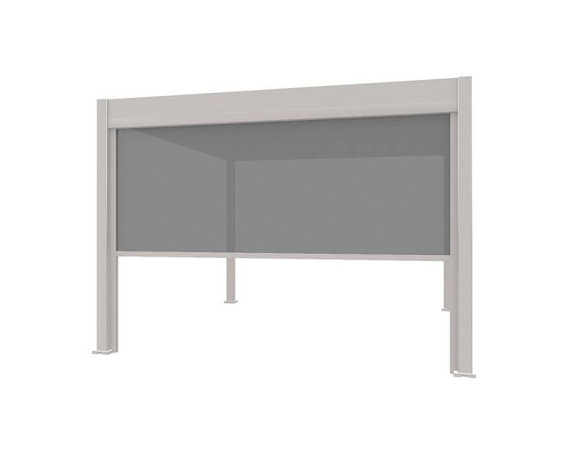 Weide Pavillonseitenteil Sonnenrollo 4 Maße Sand Für Weide Deluxe Pergola, 265x236 cm von Weide
