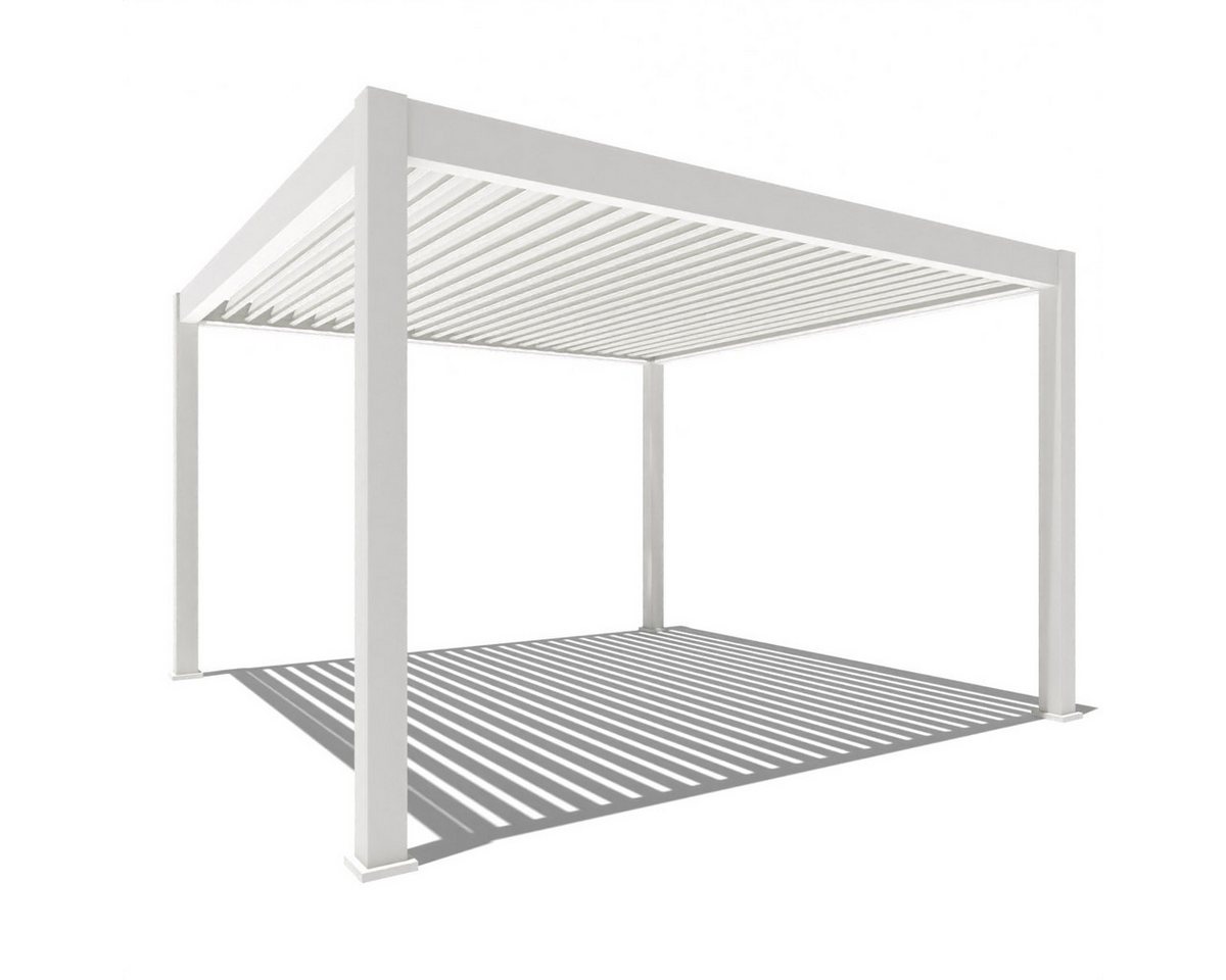 Weide Pergola Deluxe Plus Elektrisch Pavillon Terrassenüberdachung Alu LED 4 x 4 M Weide Pergola Deluxe Plus Elektrisch Pavillon Terrassenüberdachung Alu LED 4 x 4 M von Weide
