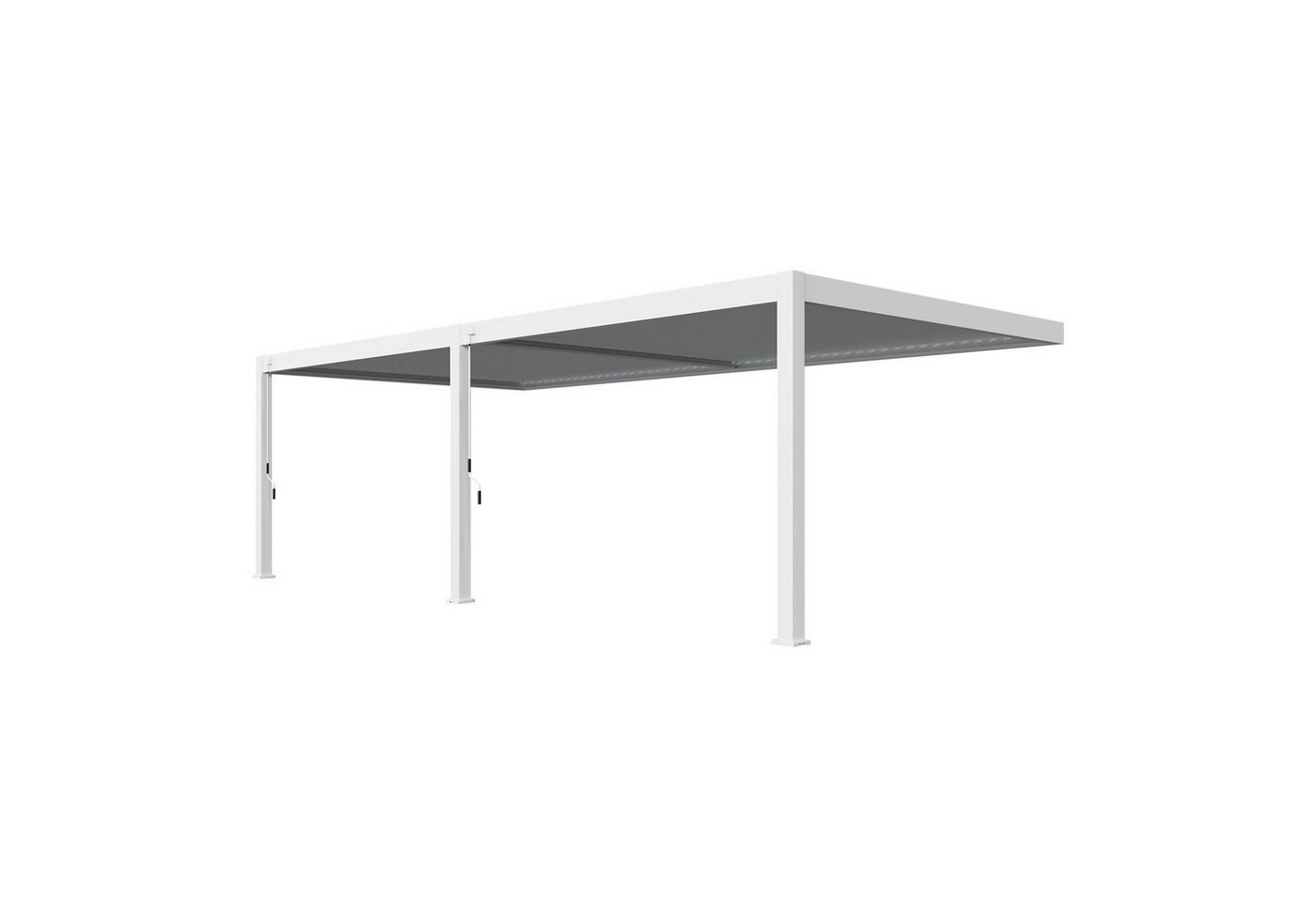 Weide Pergola Deluxe Plus Wand Pavillon Terrassenüberdachung Aluminium 4 x 8 M Weide Pergola Deluxe Plus Wand Pavillon Terrassenüberdachung Aluminium 4 x 8 M von Weide