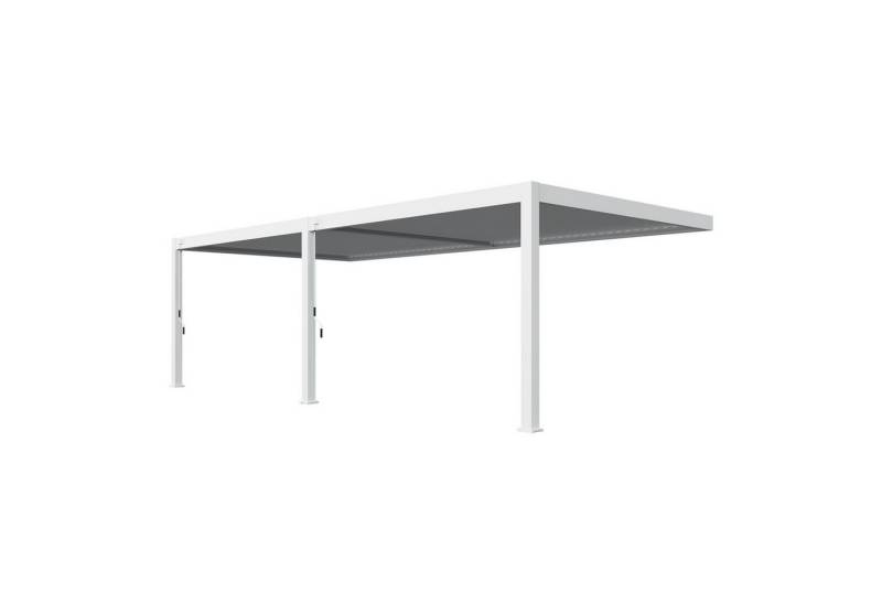 Weide Pergola Deluxe Plus Wand Pavillon Terrassenüberdachung Aluminium 4 x 8 M Weide Pergola Deluxe Plus Wand Pavillon Terrassenüberdachung Aluminium 4 x 8 M von Weide