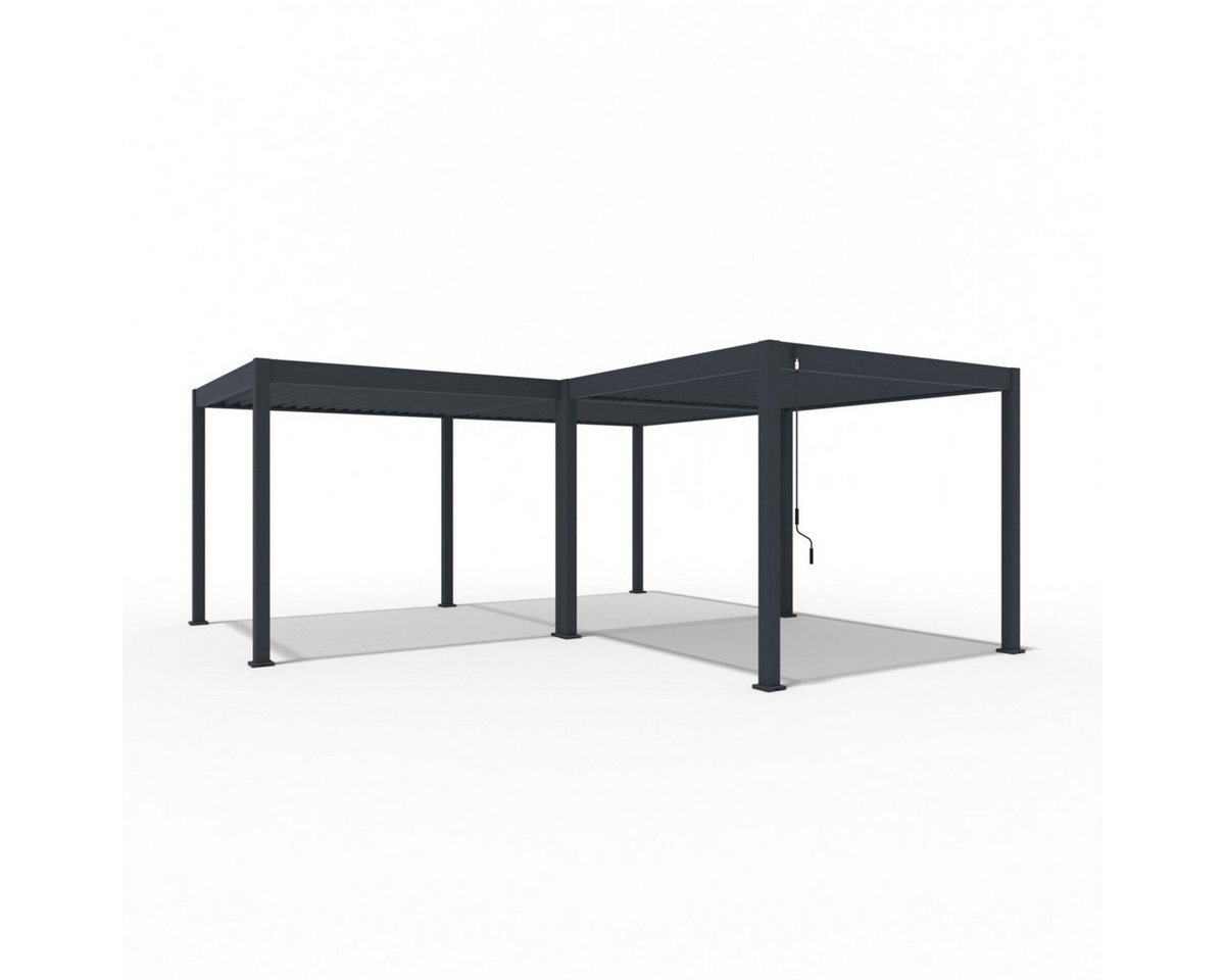 Weide Pergola Deluxe mit Classic Pergola 6 x 6 M anthrazit Lamellendach Weide Pergola Deluxe mit Classic Pergola 6 x 6 M anthrazit Lamellendach von Weide