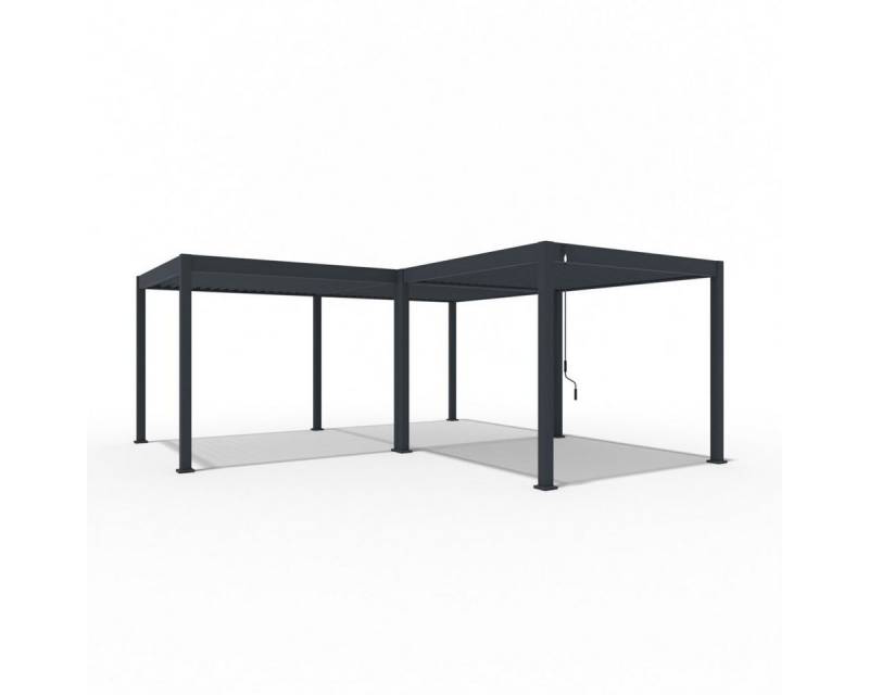 Weide Pergola Deluxe mit Classic Pergola 6 x 6 M anthrazit Lamellendach Weide Pergola Deluxe mit Classic Pergola 6 x 6 M anthrazit Lamellendach von Weide