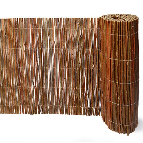 WEIDENPROFI Weidenmatte, Sichtschutz aus Weide, Verkleidung Rollzaun, (BxH) 300 x 180 cm von WEIDENPROFI