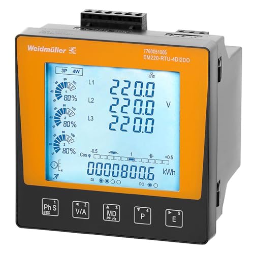 Weidmüller EM220-RTU-4DI2DO Wechselstromzähler 1St. von WeidmÃ¼ller