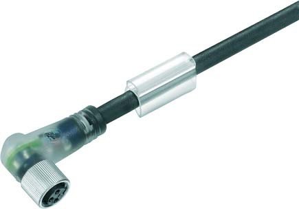 WEIDMÜLLER sail-m8bw-4l10u 10 m schwarz-Kabel Signal – Kabel-Signal (10 m, M8, schwarz) von Weidmüller