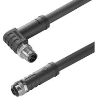 Weidmüller 2050080150 Sensor-/Aktor-Steckverbinder, konfektioniert Stecker 0.50m Polzahl: 4 1St. von Weidmüller