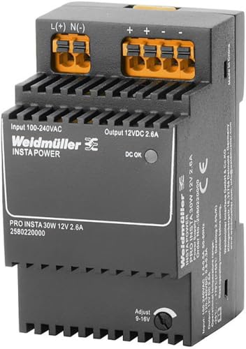 Weidmüller 2580220000 Schaltnetzgerät 12 V/DC 2.6 A 30 W Inhalt 1 St. von Weidmüller