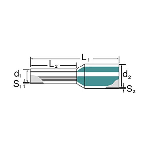 Weidmüller 9021020000 Aderendhülse 0.25 mm² Teilisoliert Gelb 500 St. Weidmüller 9021020000 Aderendhülse 0.25 mm² Teilisoliert Gelb 500 St. von Weidmüller