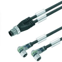 Weidmüller 9457410150 Sensor-/Aktor-Steckverbinder, konfektioniert M12 Stecker, gerade, Buchse, gew von Weidmüller