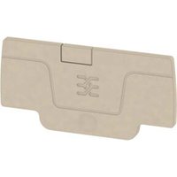 Weidmüller Abschlussplatte beige AEP 2C 1.5 von Weidmüller