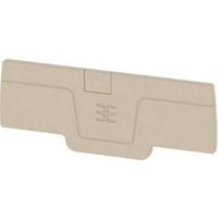 Weidmüller Abschlussplatte beige AEP 4C 2.5 von Weidmüller