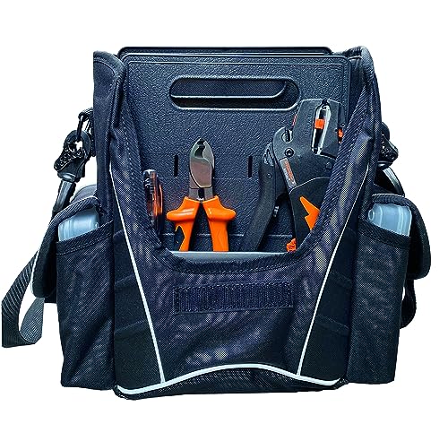 Weidmüller Azubitasche 9-Teilig (Werkzeugtasche, befüllt mit vielen verschieden Werkzeugen für den Täglichen Gebrauch, hochwertige Tasche) 490018 von Weidmüller