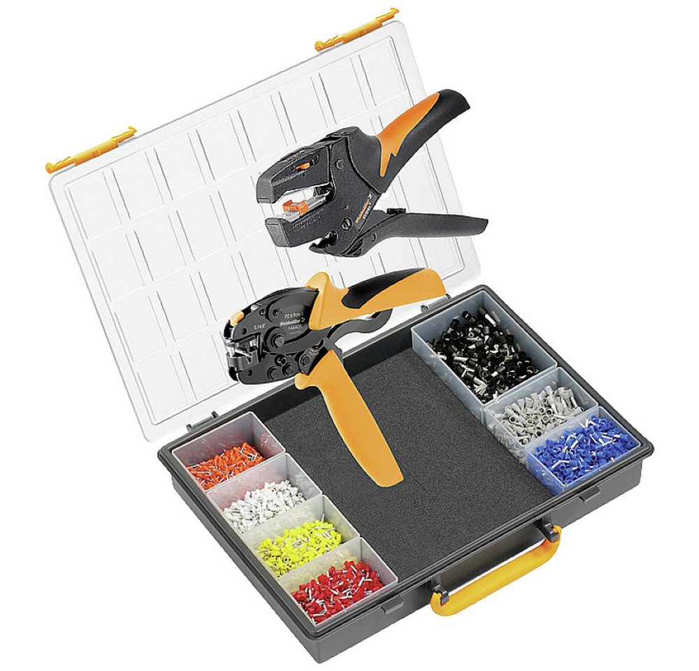 Weidmüller Crimpzange Weidmüller CRIMP-SET PZ 6 ROTO D 9028690000 Crimpzangen-Set Aderendhü von Weidmüller