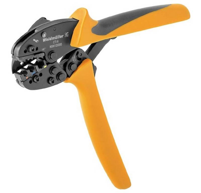 Weidmüller Crimpzange Weidmüller CTI 6 9006120000 Crimpzange Isolierte Verbinder 0.5 bis 6 von Weidmüller