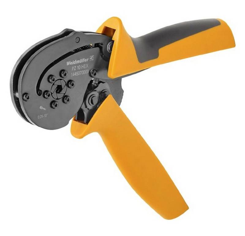 Weidmüller Crimpzange Weidmüller PZ 10 HEX 1445070000 Crimpzange Aderendhülsen 0.25 bis 10 Weidmüller Crimpzange Weidmüller PZ 10 HEX 1445070000 Crimpzange Aderendhülsen 0.25 bis 10 von Weidmüller