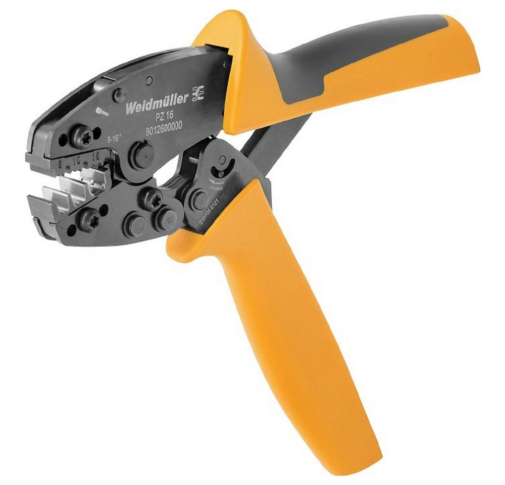Weidmüller Crimpzange Weidmüller PZ 16 9012600000 Crimpzange Aderendhülsen 6 bis 16 mm² Weidmüller Crimpzange Weidmüller PZ 16 9012600000 Crimpzange Aderendhülsen 6 bis 16 mm² von Weidmüller