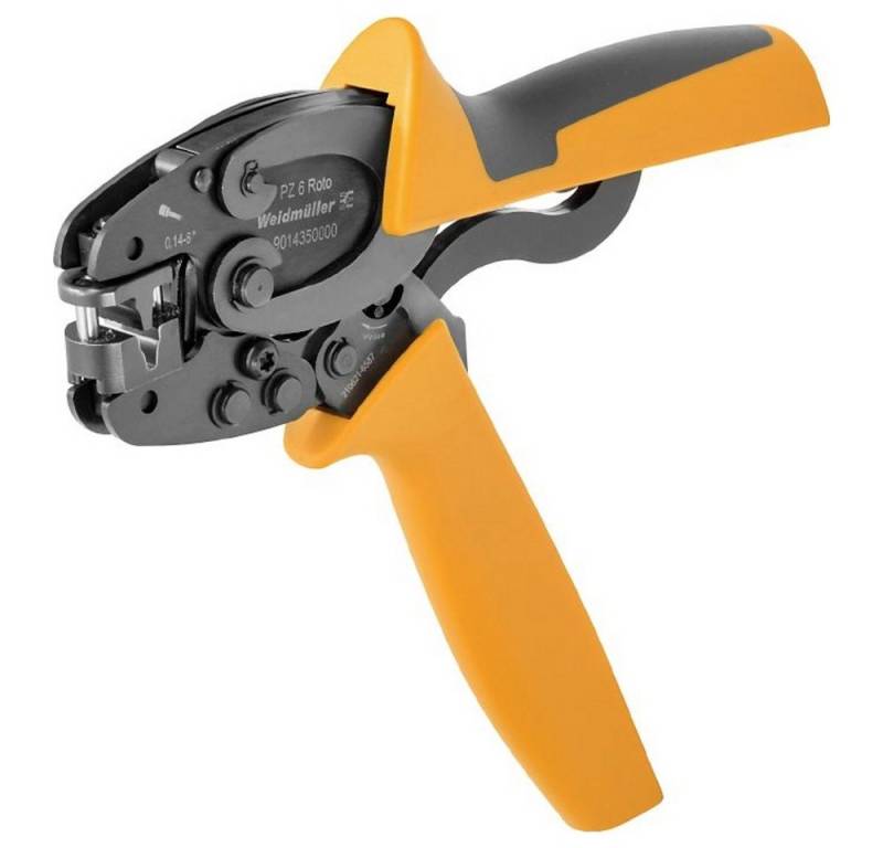 Weidmüller Crimpzange Weidmüller PZ 6 ROTO 9014350000 Crimpzange Aderendhülsen 0.14 bis 6 m von Weidmüller