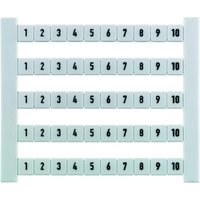 Weidmüller Klemmenmarkierer dekafix ws DEK 6 FWZ 41-50 - 0518960041 von Weidmüller