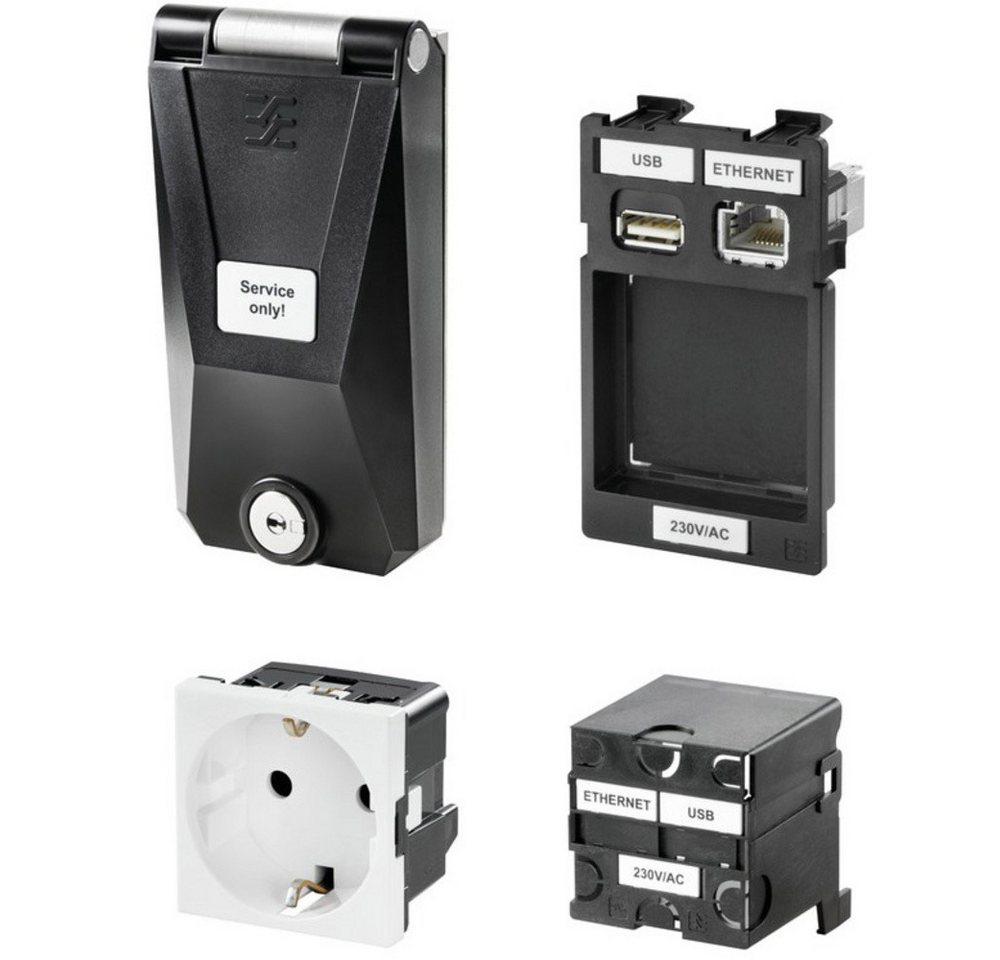 Weidmüller Montagewerkzeug FrontCom® Industrial Ethernet Set geschrimt IE-FC-SET-SPDEK001-KY-P W, L: 13.40 cm, (IE-FC-SET-SPDEK001-KY-P) von Weidmüller