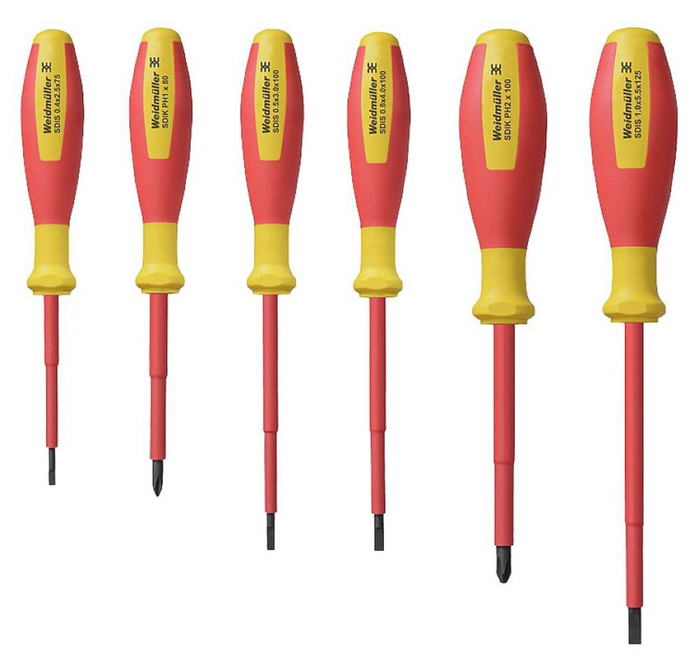 Weidmüller Schraubendreher Schraubendreher-Set Weidmüller Schraubendreher Schraubendreher-Set von Weidmüller