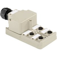 Weidmüller SAI-4-M 5P M12 NPN ECO 1892100005 Sensor/Aktorbox passiv M12-Verteiler mit Metallgewinde von Weidmüller