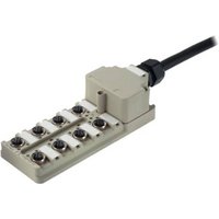 Weidmüller SAI-8-MF 5P PUR 10M 9457430000 Sensor/Aktorbox passiv M12-Verteiler mit Metallgewinde 1S von Weidmüller