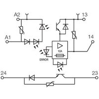Weidmüller Solid-State-Relais 5-33VDC MOS24VDC/533VDC10A - 8937940000 von Weidmüller