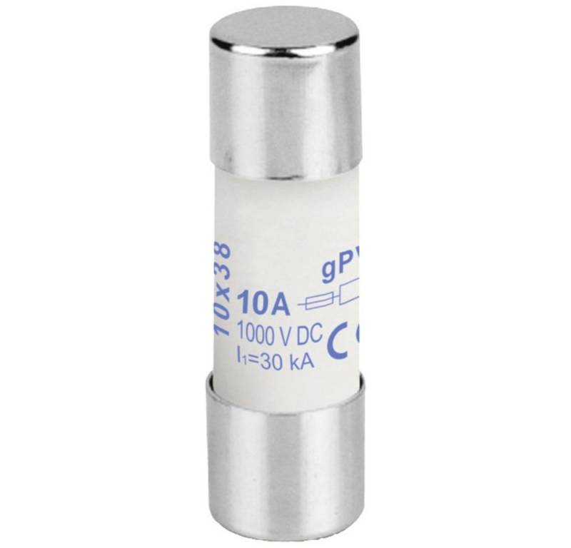 Weidmüller Stromstoßschalter Weidmüller 2783230000 FUSE 10X38 10A 1000 VDC GPV Feinsicherung (x L, (FUSE 10X38 10A 1000 VDC GPV) von Weidmüller