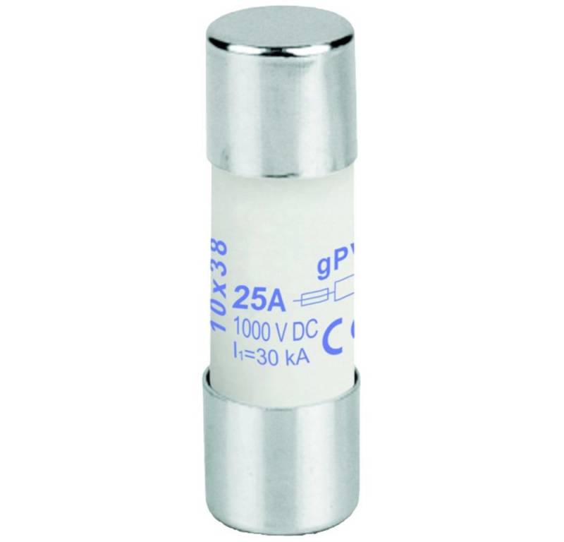 Weidmüller Stromstoßschalter Weidmüller 2827990000 FUSE 10X38 25A 1000 VDC GPV S Feinsicherung 25, (FUSE 10X38 25A 1000 VDC GPV S) von Weidmüller