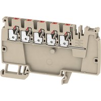 Weidmüller Verteiler-Reihenklemmen 2,5qmm, 24A AAP12 2.5 LI RD - 1988290000 von Weidmüller