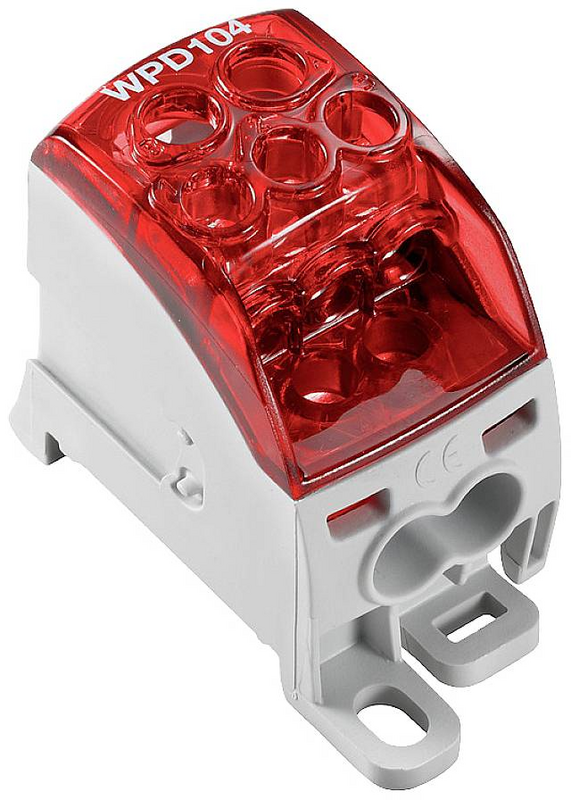 Weidmüller Verteilerblock Klemmenblock 2725260000 Schrauben Rot 1 St Hauptmodul  B-Ware von Weidmüller