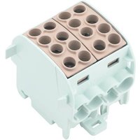 Weidmüller Verteilerblock WPD 202 4x35/4x25 BN 1561720000 Braun 2St. von Weidmüller